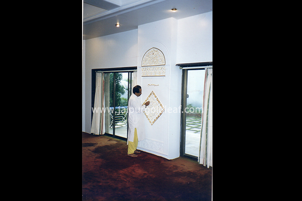 24K Goldleafing at Khandala Bungalow Khandala — Jaipur Gold Leaf