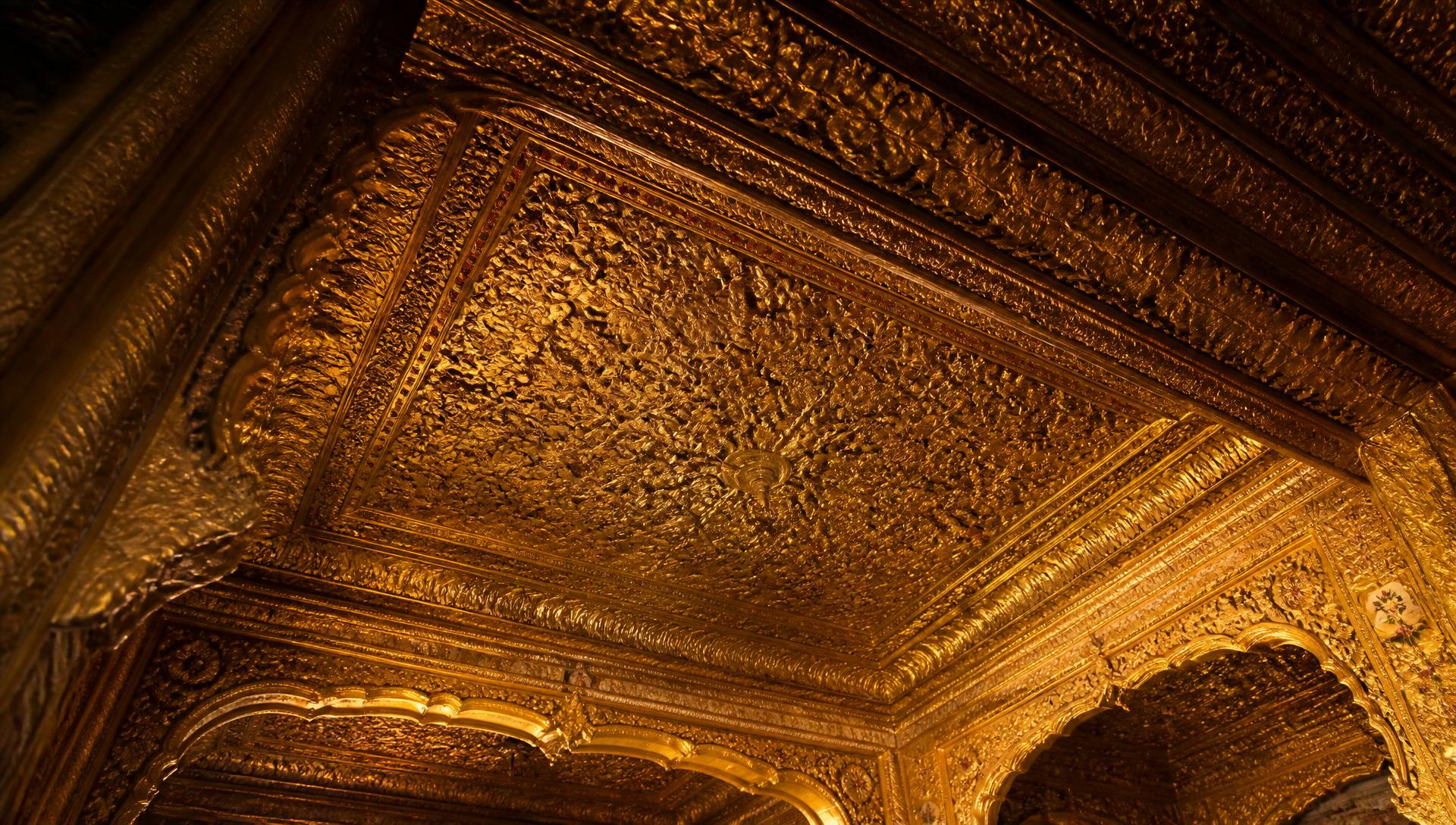 Gilded ceilings and walls — Jaipur Gold Leaf