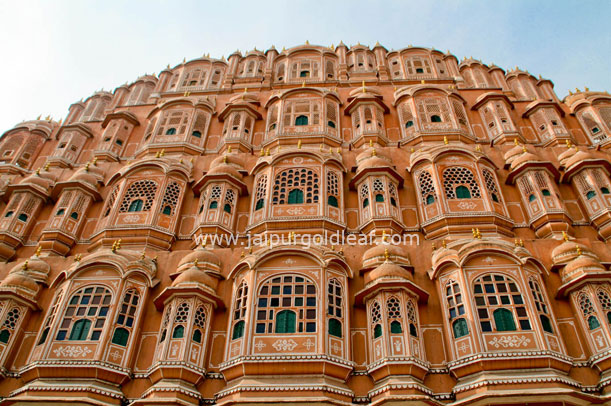 24K gold leafing on ceiling at a palace in Jaipur — Jaipur Gold Leaf