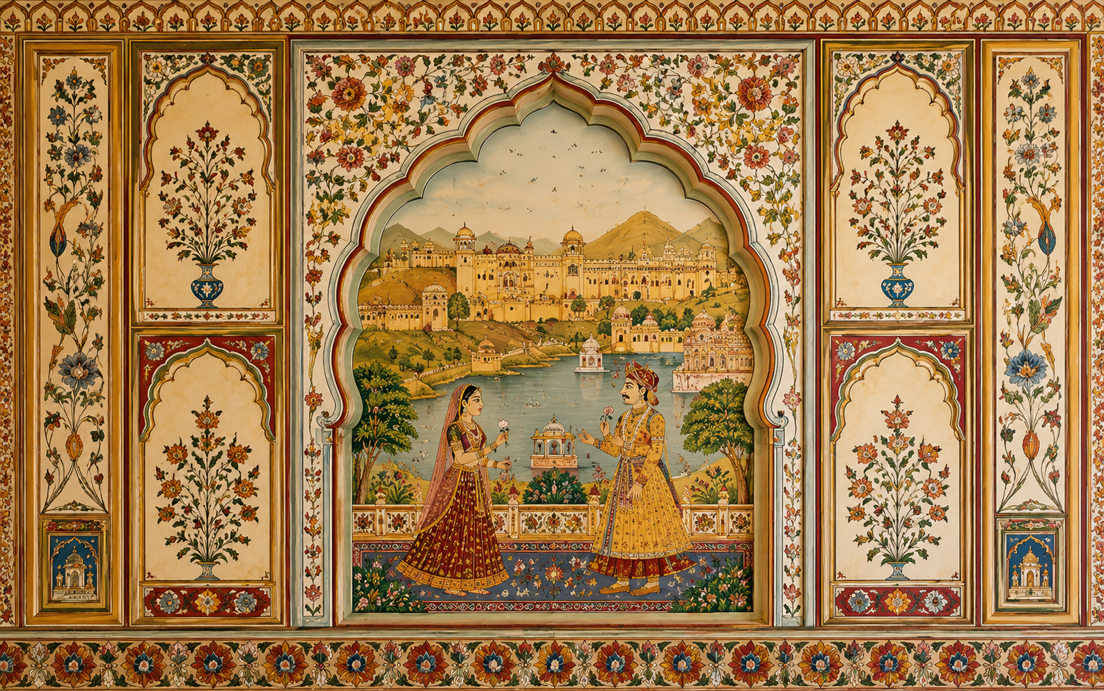 Traditional Rajasthan decorative art — Jaipur Gold Leaf