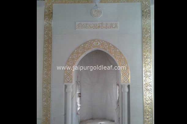 24K Goldleafing Masjid - Gujrat Gujrat — Jaipur Gold Leaf