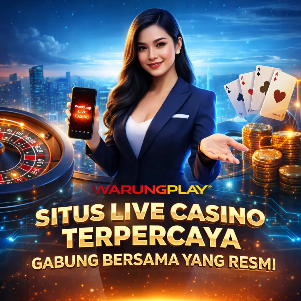WARUNGPLAY Situs Live Casino Terpercaya dan Resmi Nomor 1 di Indonesia Sejak 2020